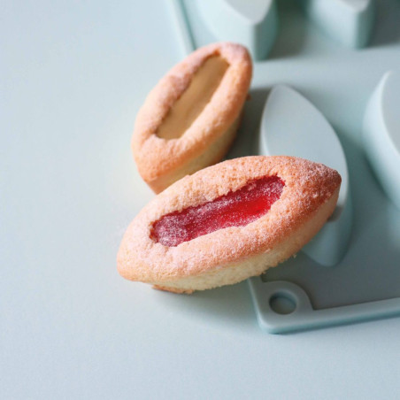 French barquettes (Soft jam tarts) cake mix | ScrapCooking®