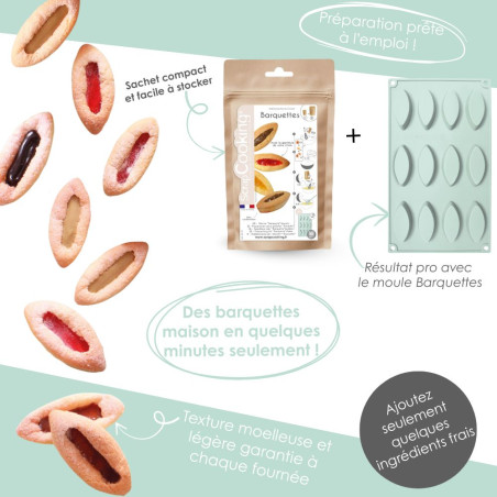 Illustration des avantages pratiques de la préparation de barquettes ScrapCooking®