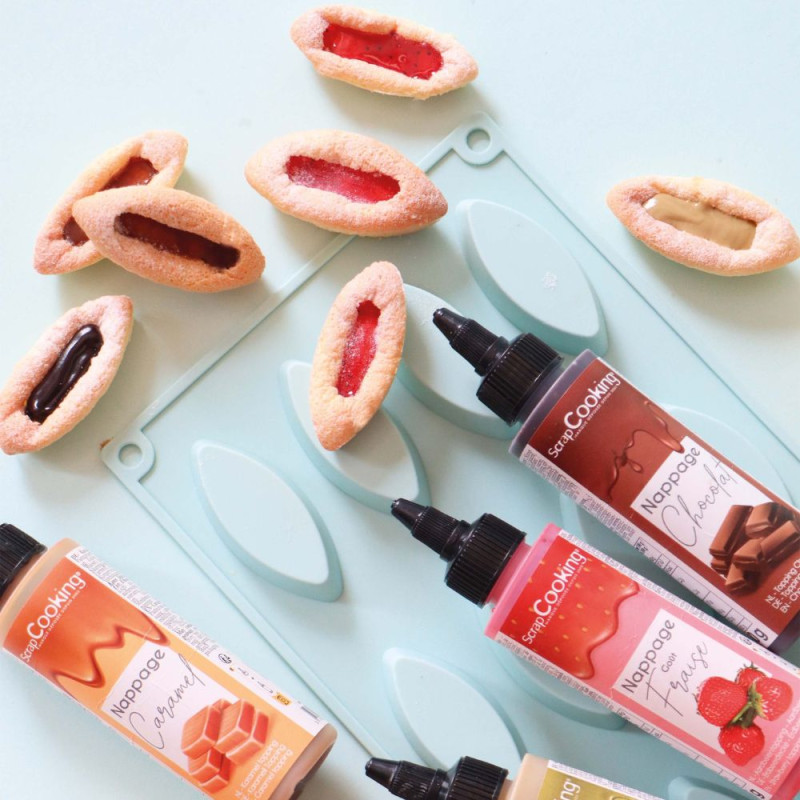 French barquettes (Soft jam tarts) cake mix | ScrapCooking®