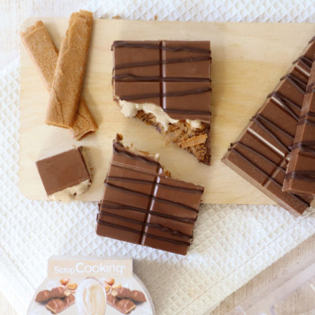 Crispy feuilletine crepe flakes | ScrapCooking®