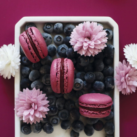 Macarons à la myrtille ScrapCooking®
