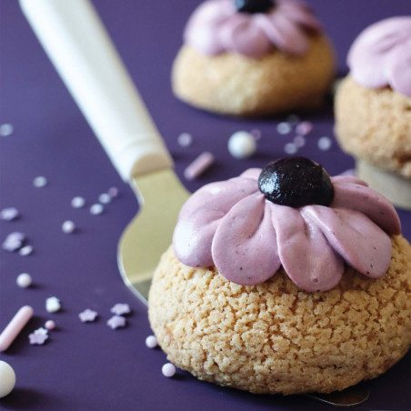 Blueberry fruit purée for cake fillings | ScrapCooking®