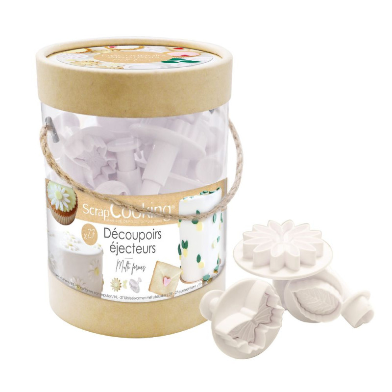 Seau de découpoirs éjecteurs ScrapCooking®