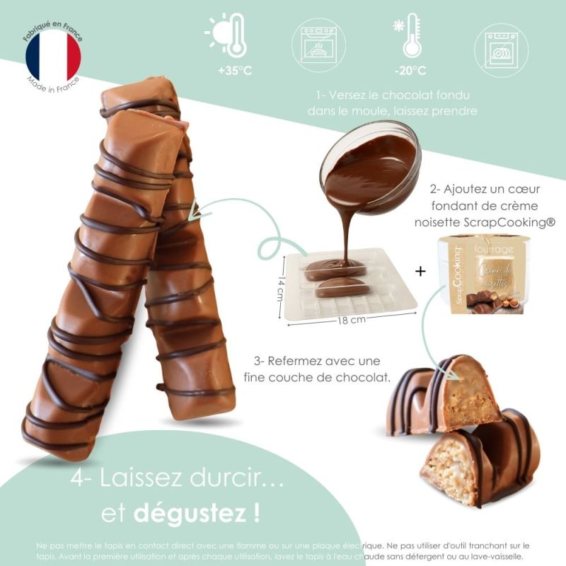 Reusable Choco Bueno mold