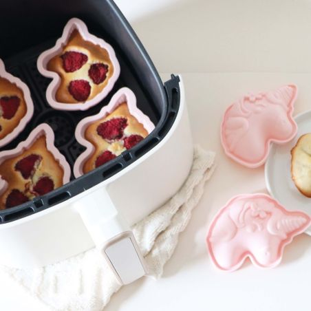 Moules silicone airfryer licorne x6