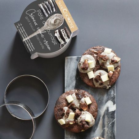 Pâte de fourrage crémeuse Cookies & Cream inspiré par biscuit Oreo