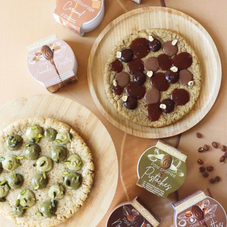 Creamy pistachio filling paste