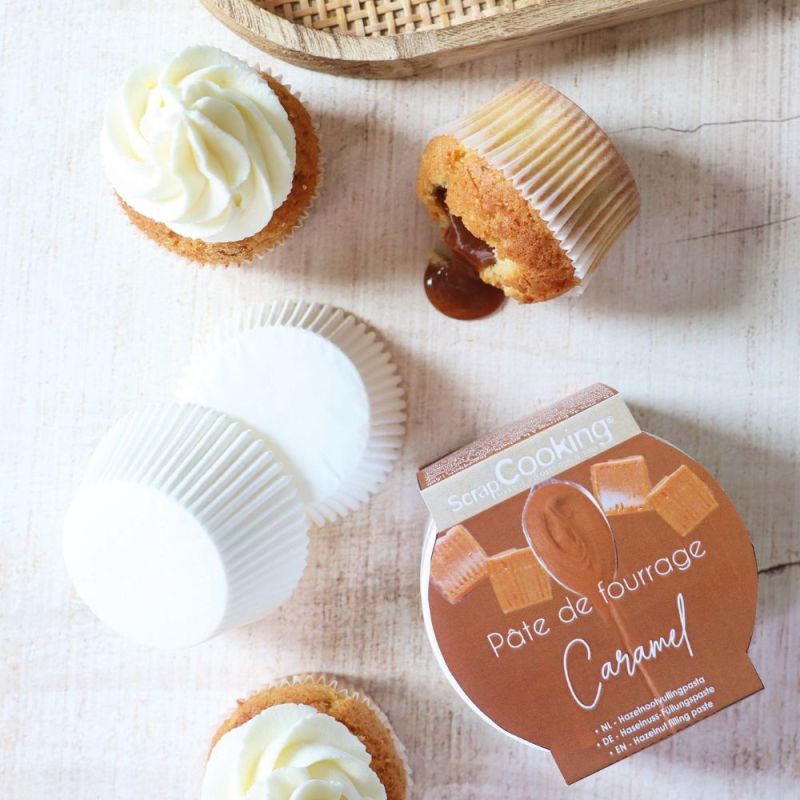 Caramel filling paste