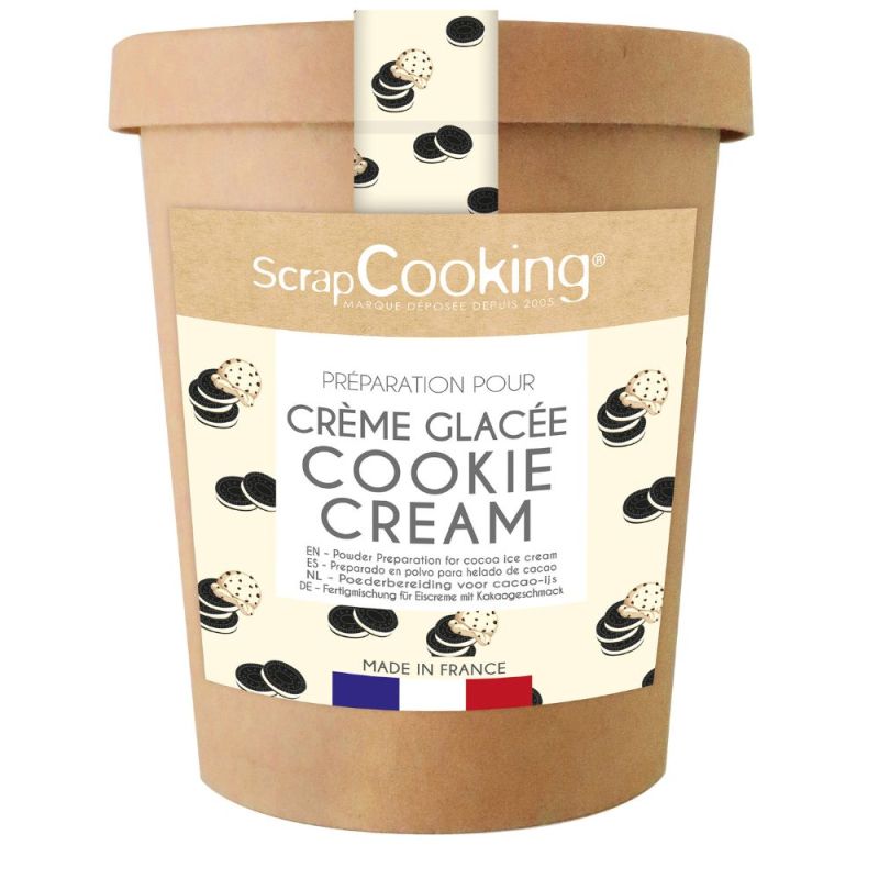 Cookies & cream ice cream mix