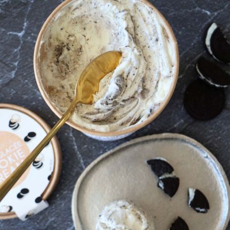 Cookies & cream ice cream mix