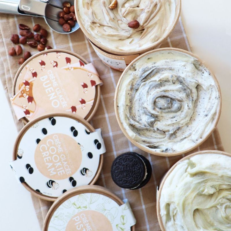 Cookies & cream ice cream mix