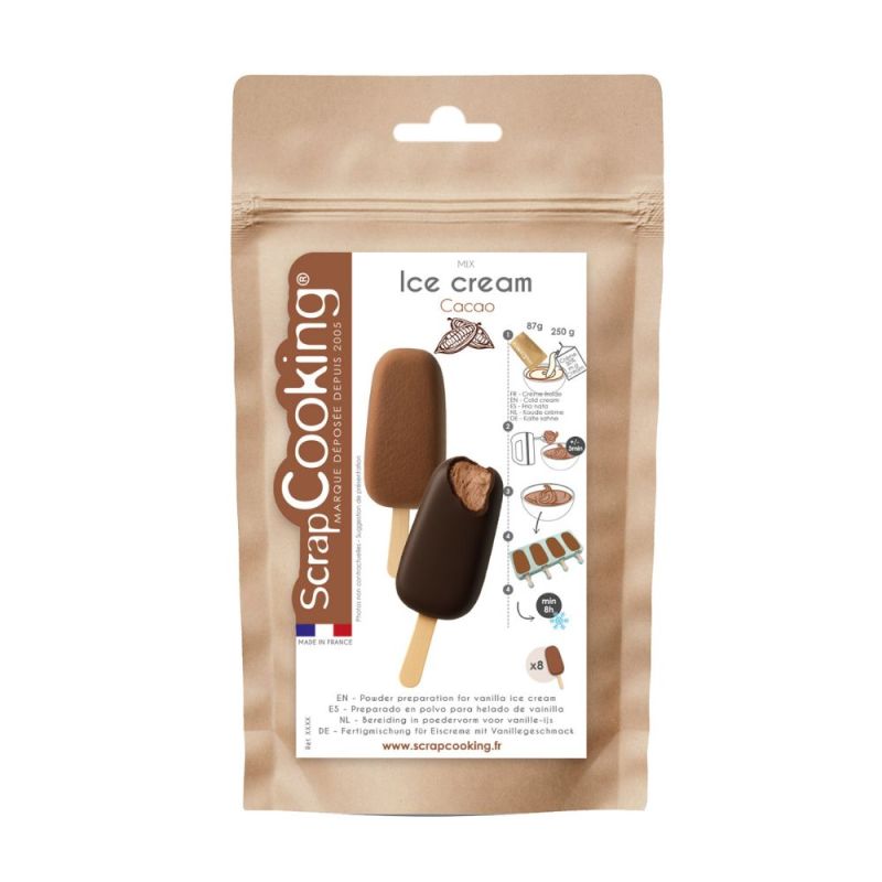 Chocolate ice cream mix 145g