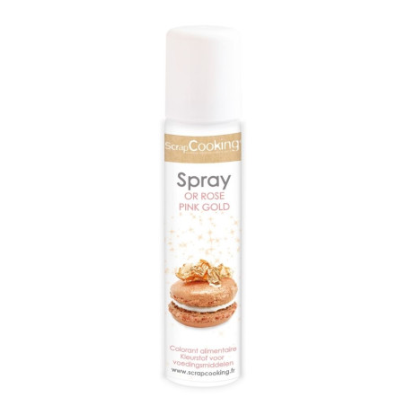 Spray colorant or rose - ScrapCooking