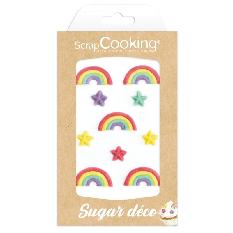 Décosucres rainbow - ScrapCooking®