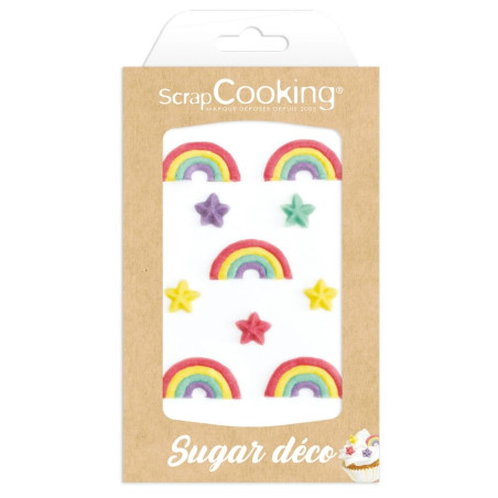 Décosucres rainbow - ScrapCooking®