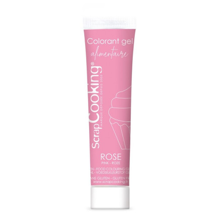 Colorant gel alimentaire rose 20 gr - ScrapCooking