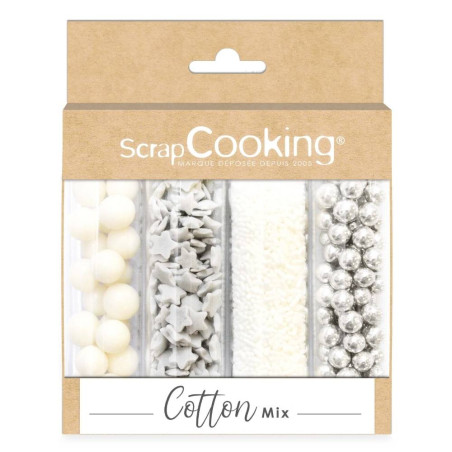 Décors sucrés Cotton mix 61g - ScrapCooking®