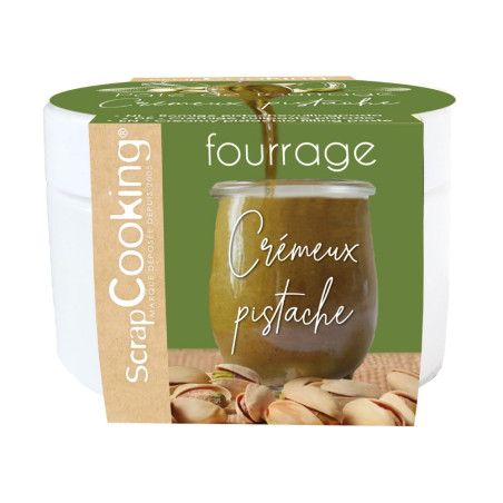 Pâte de fourrage crémeux pistache 200g