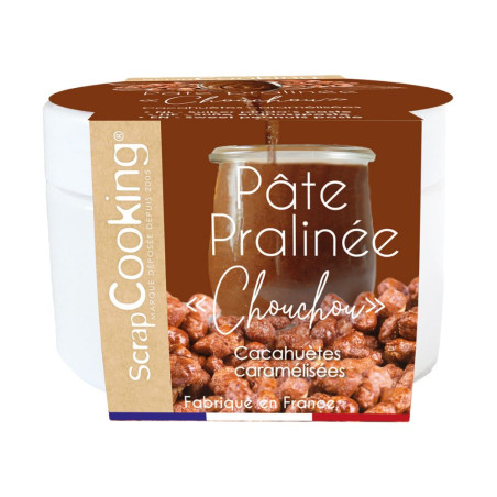 Caramelized peanut praline paste 200g | ScrapCooking®