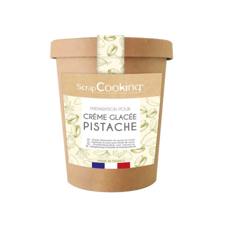 Pistachio instant ice cream mix | ScrapCooking®