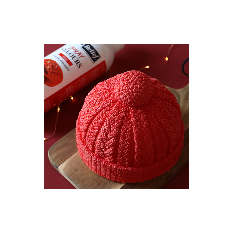 Professional red food velvet spray | ScrapCooking