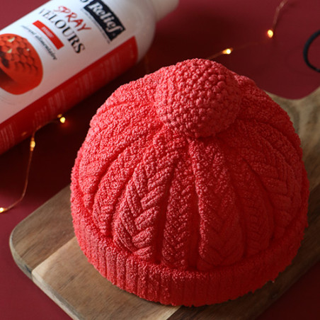 Professional red food velvet spray | ScrapCooking