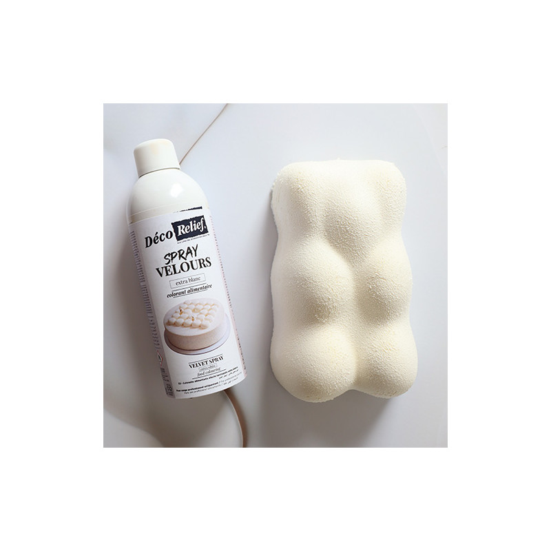 Spray velours extra blanc