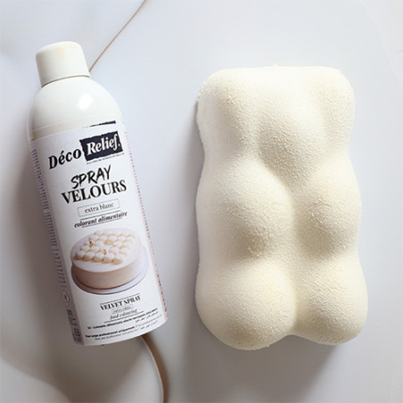 Spray velours extra blanc