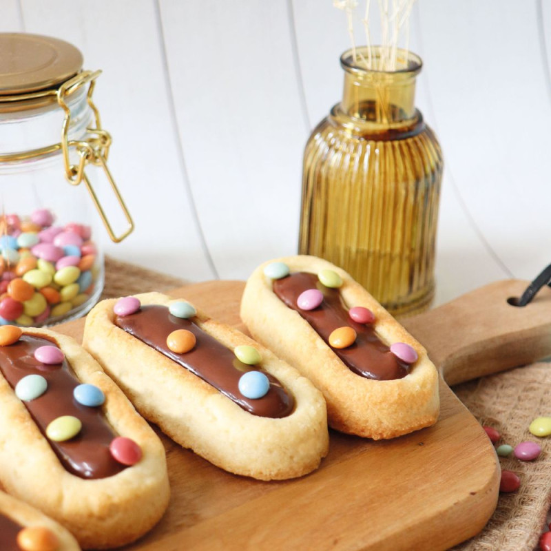 Finger biscuit chocolat caramel ScrapCooking®
