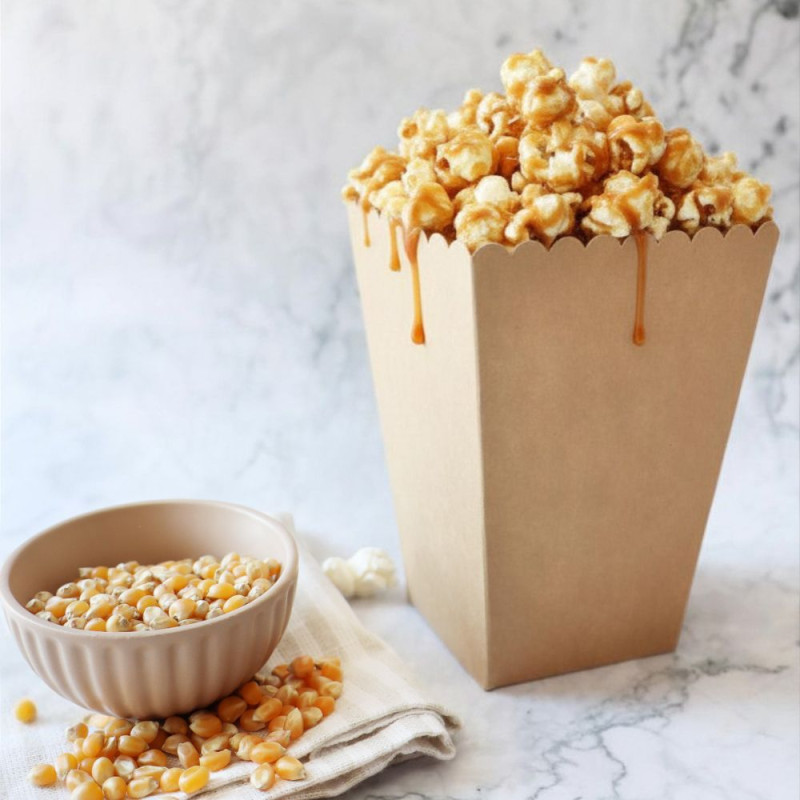Ambiance pack pop corn caramel maison