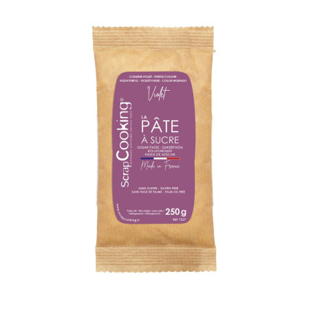 Violet Sugarpaste 250g for Cake Decorating | ScrapCooking®