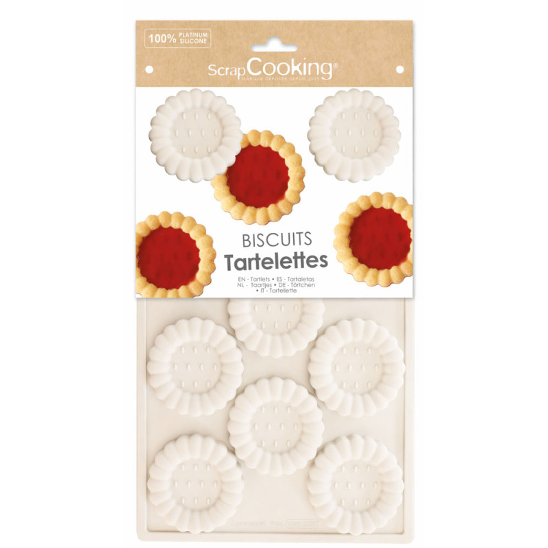 Moule biscuit tartelettes pack - ScrapCooking®