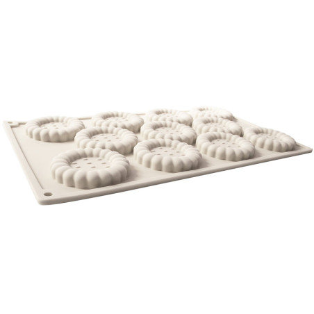 Non-stick silicone mould for Jam tarts | ScrapCooking®