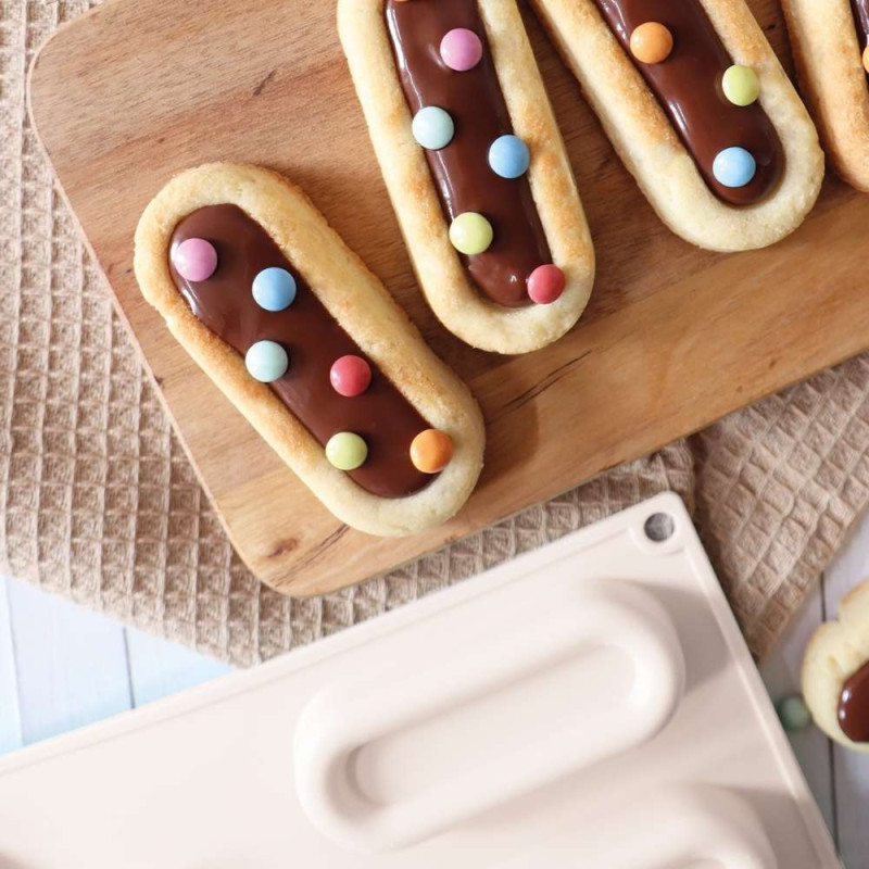 Moule silicone biscuit finger pack - ScrapCooking®