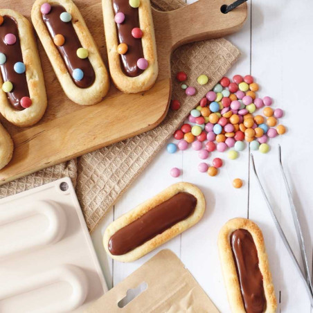 Moule silicone biscuit finger pack - ScrapCooking®
