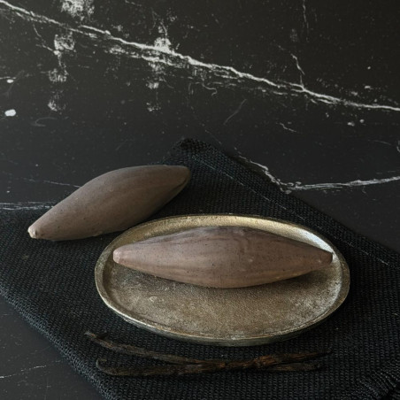 Ambiance entremet gousse de vanille trompe l'œil