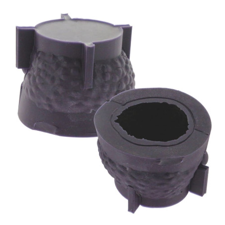 Moule trompe l'œil silicone en forme de litchi