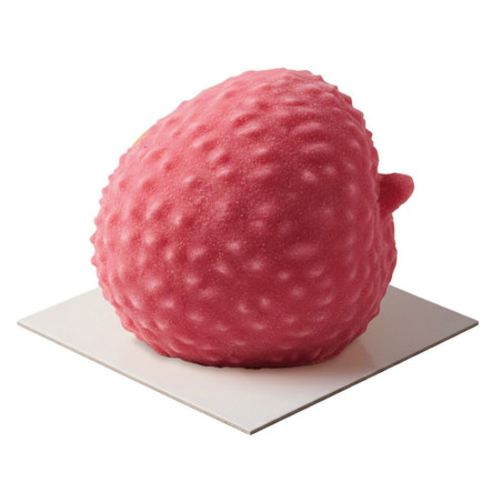 Hyper realistic lychee illusion cake