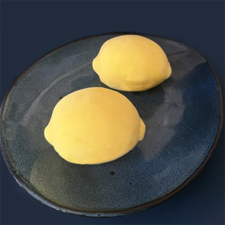 Lemon illusion cake hyper-realistic