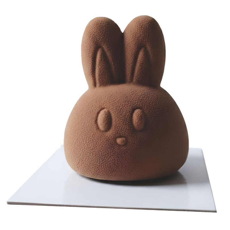 Easter bunny chocolate illusion cake 3D