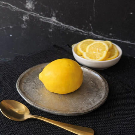 Ambiance trompe l'œil mini citron réaliste