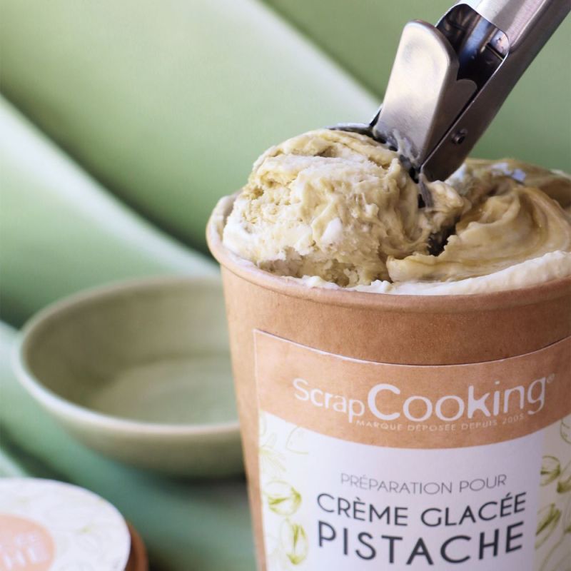 Pistachio ice cream mix