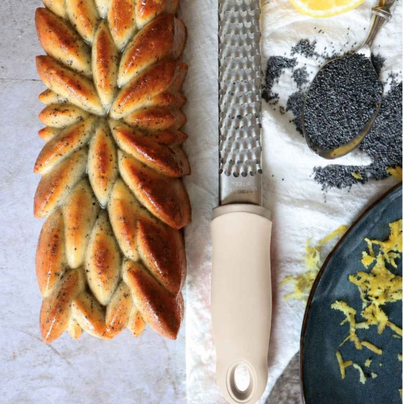 Zesteur professionnel agrumes cake citron pavot moule instant - ScrapCooking