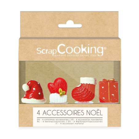 4 accessoires Noël pack - ScrapCooking