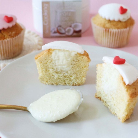 Creamy coconut filling paste | ScrapCooking®