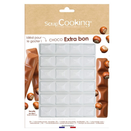 Chocolate bar mould - ScrapCooking®