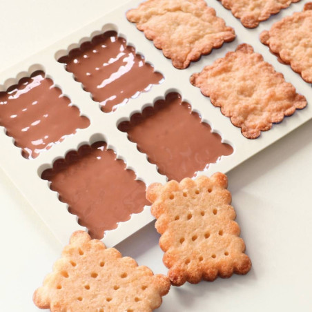 Petit Beurre Silicone Mould | Perfect homemade cookies with ScrapCooking