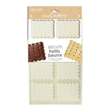 Petit Beurre Silicone Mould | Perfect homemade cookies with ScrapCooking
