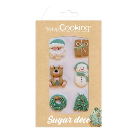 Christmas at the Chalet Sweet Decorations Plate - ScrapCooking