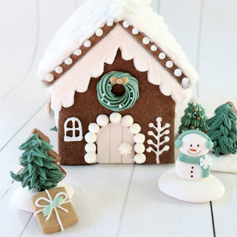 Ambiance chalet décors sucrés Noël - ScrapCooking